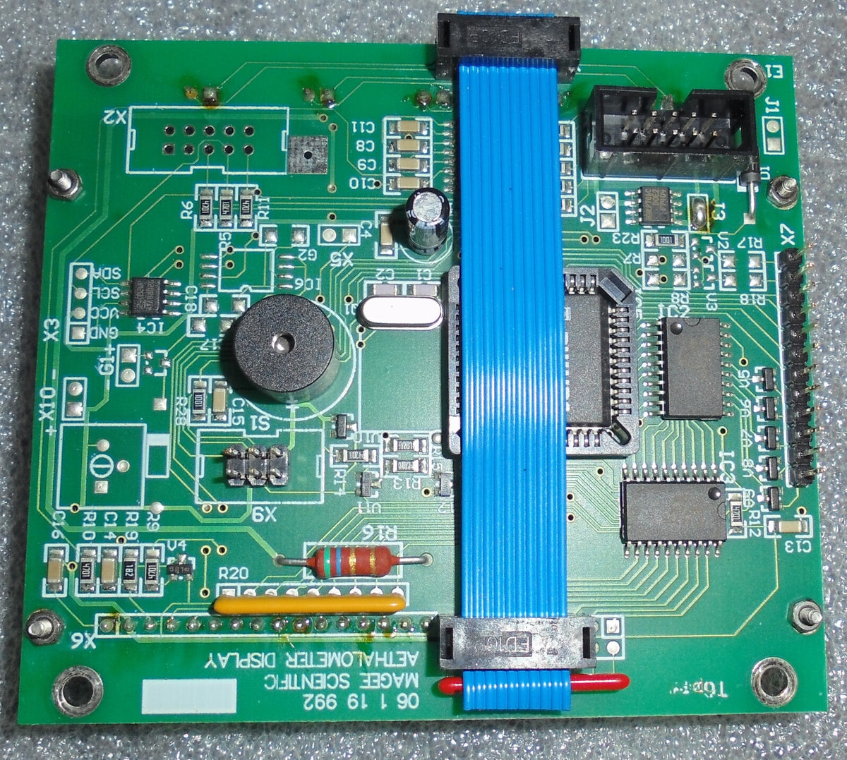 MAGEE SCIENTIFIC AE-22 DISPLAY SCREEN