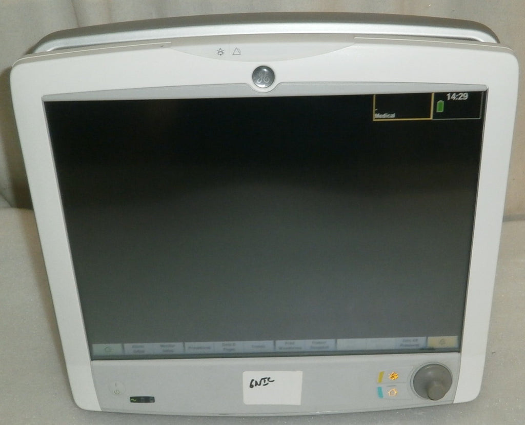 GE Healthcare CARESCAPE B650 Monitor - 6ICU, 6NIC Profiles