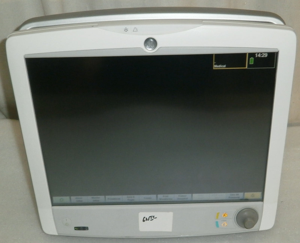 GE Healthcare CARESCAPE B650 Monitor - 6ICU, 6NIC Profiles