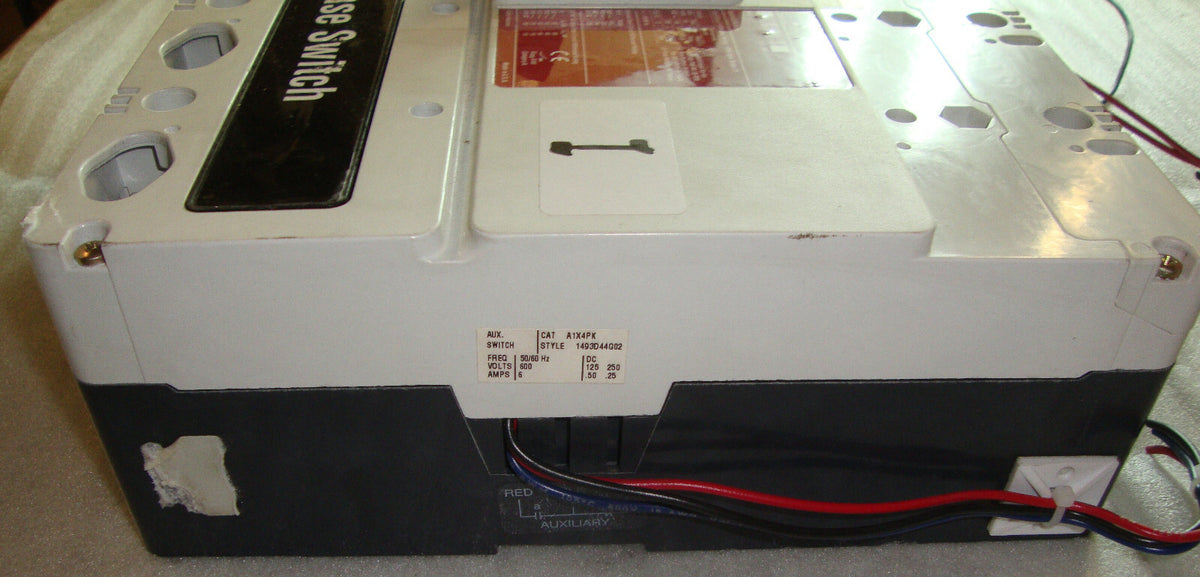 C series Cutler HAMMER SWITCH Breaker HLD4600WK 600 AMP VAC 250 VDC Max 4 Pol