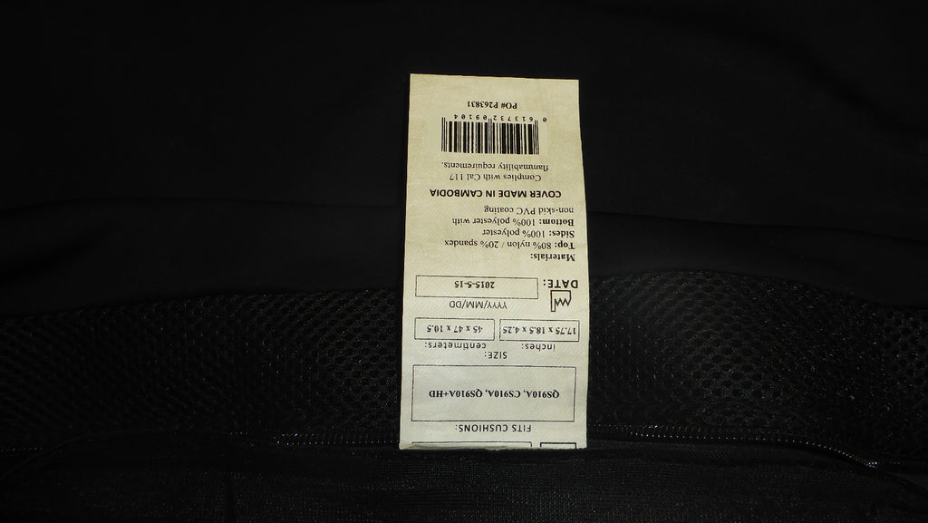ROHO WHEELCHAIR CUSHION 17.75X18.5X4.25 WITH PUMP AND COVER GOOD CONDITION