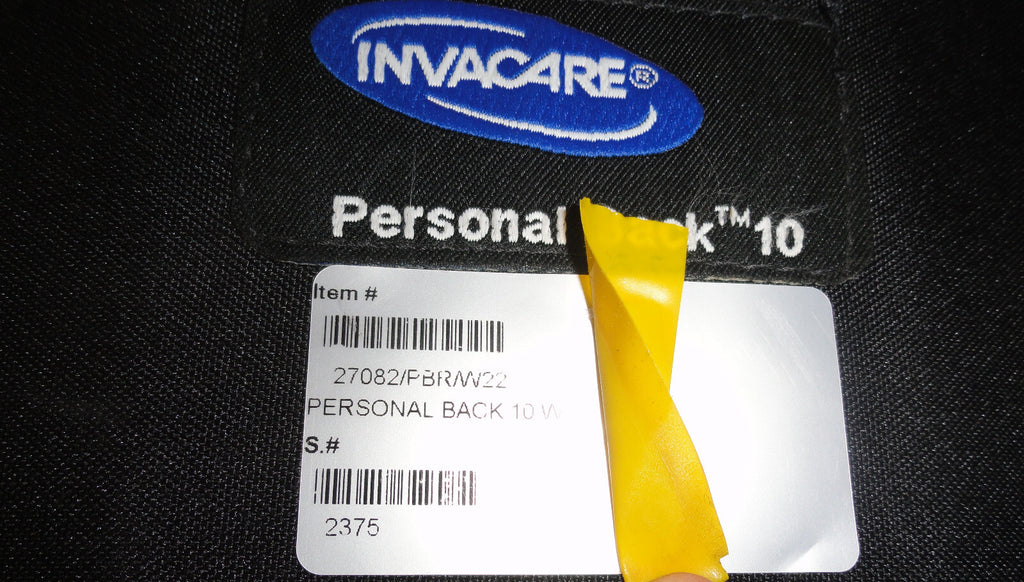 INVACARE PERSONAL 10 WHEELCHAIR BACK WITH 22 INCH WIDTH -NO ACCESS GOOD COND