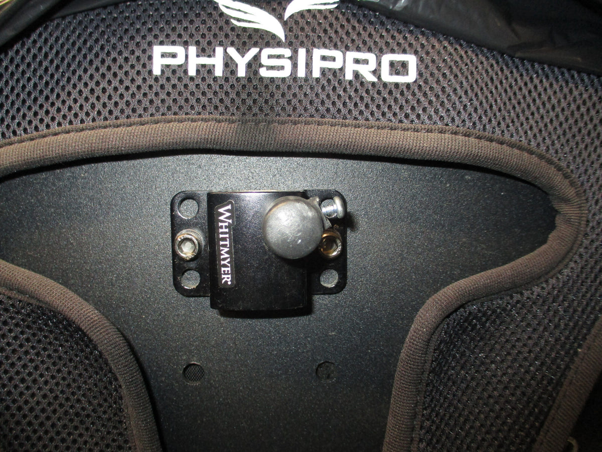 PHYSIPRO HP2 WHEELCHAIR BACK USED GOOD CONDITION Dimension 19"x18"x13" w/ Mounts