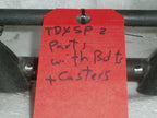 Invacare TDX SP2 Wheelchair Parts & Casters w/ Bolts Good Condition