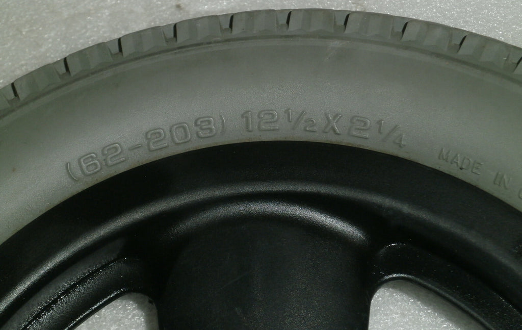 PAIR WHEELCHAIR WHEELS POWER EXPRESS SIZE 62-203 VERY GOOD CONDITION WITH AXLES
