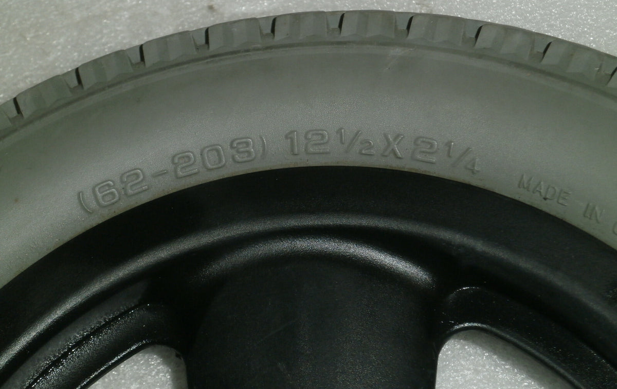 PAIR WHEELCHAIR WHEELS POWER EXPRESS SIZE 62-203 VERY GOOD CONDITION WITH AXLES