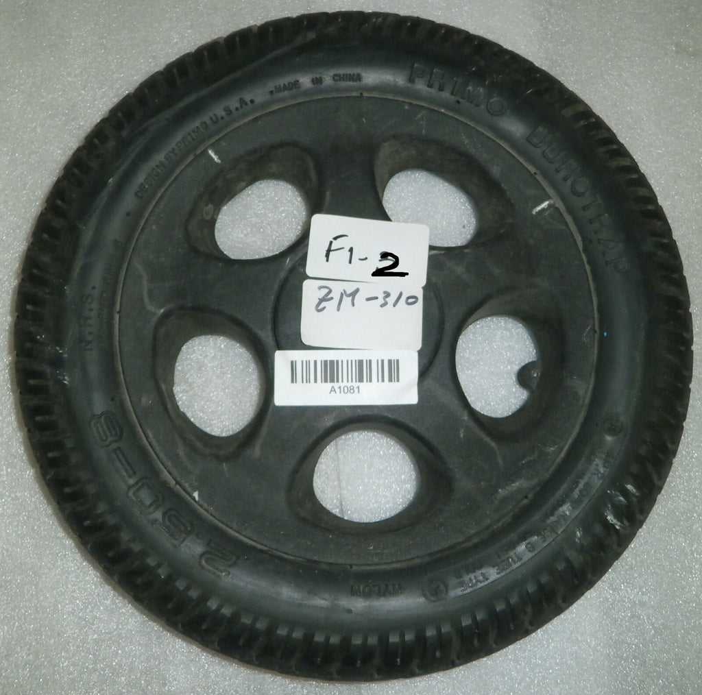 2 WHEELS POWERTRAX 2.50-8 VERY GOOD CONDITION WITH RIMS AS PICTURES
