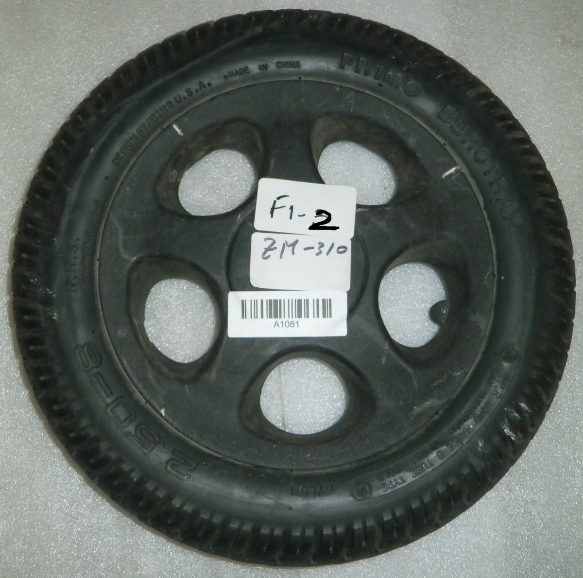 2 WHEELS POWERTRAX 2.50-8 VERY GOOD CONDITION WITH RIMS AS PICTURES