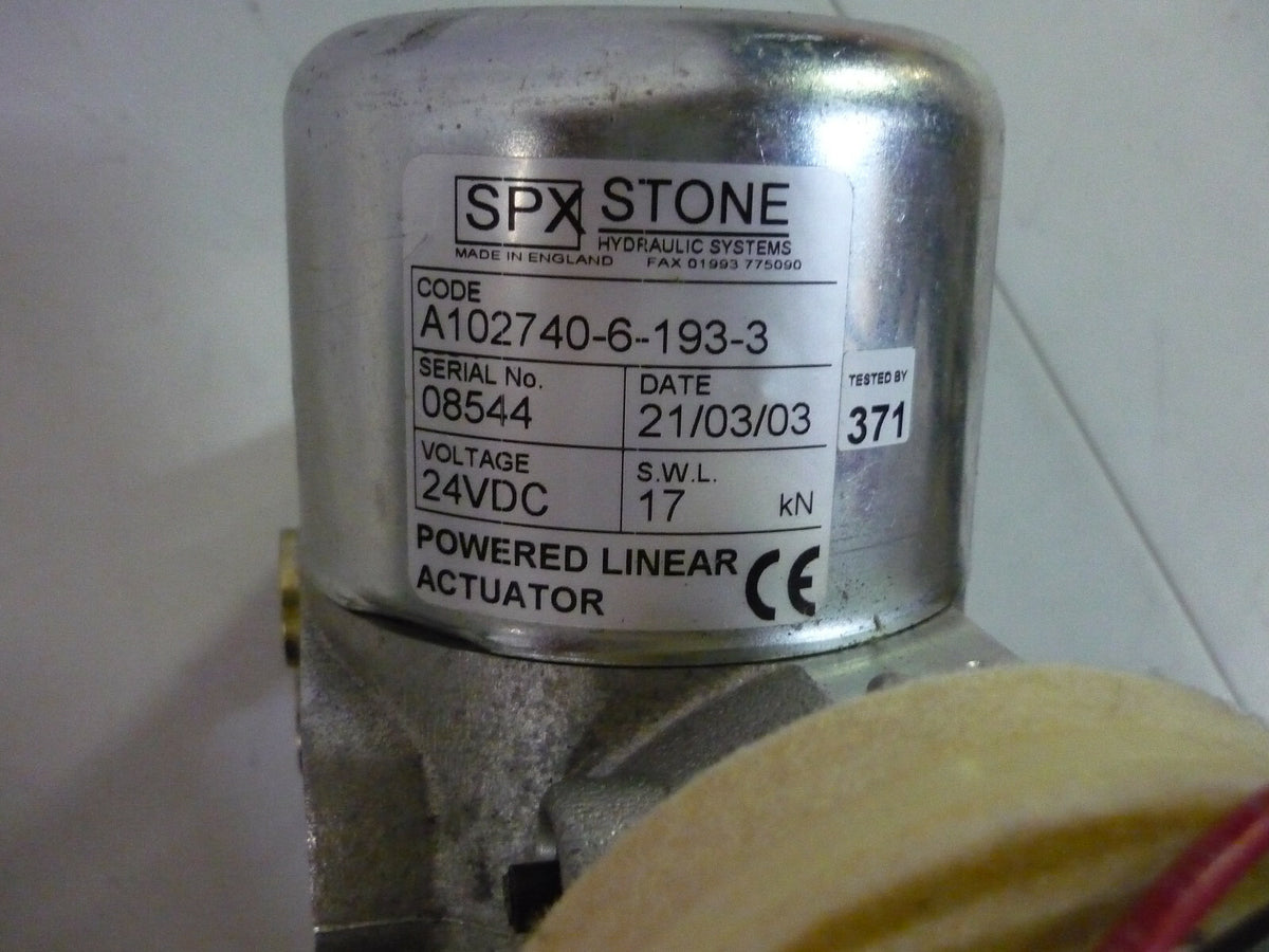 Arjo Sara Plus Chorus Linak Powered Linear Actuator A102740-6-193-3 100897-6-05