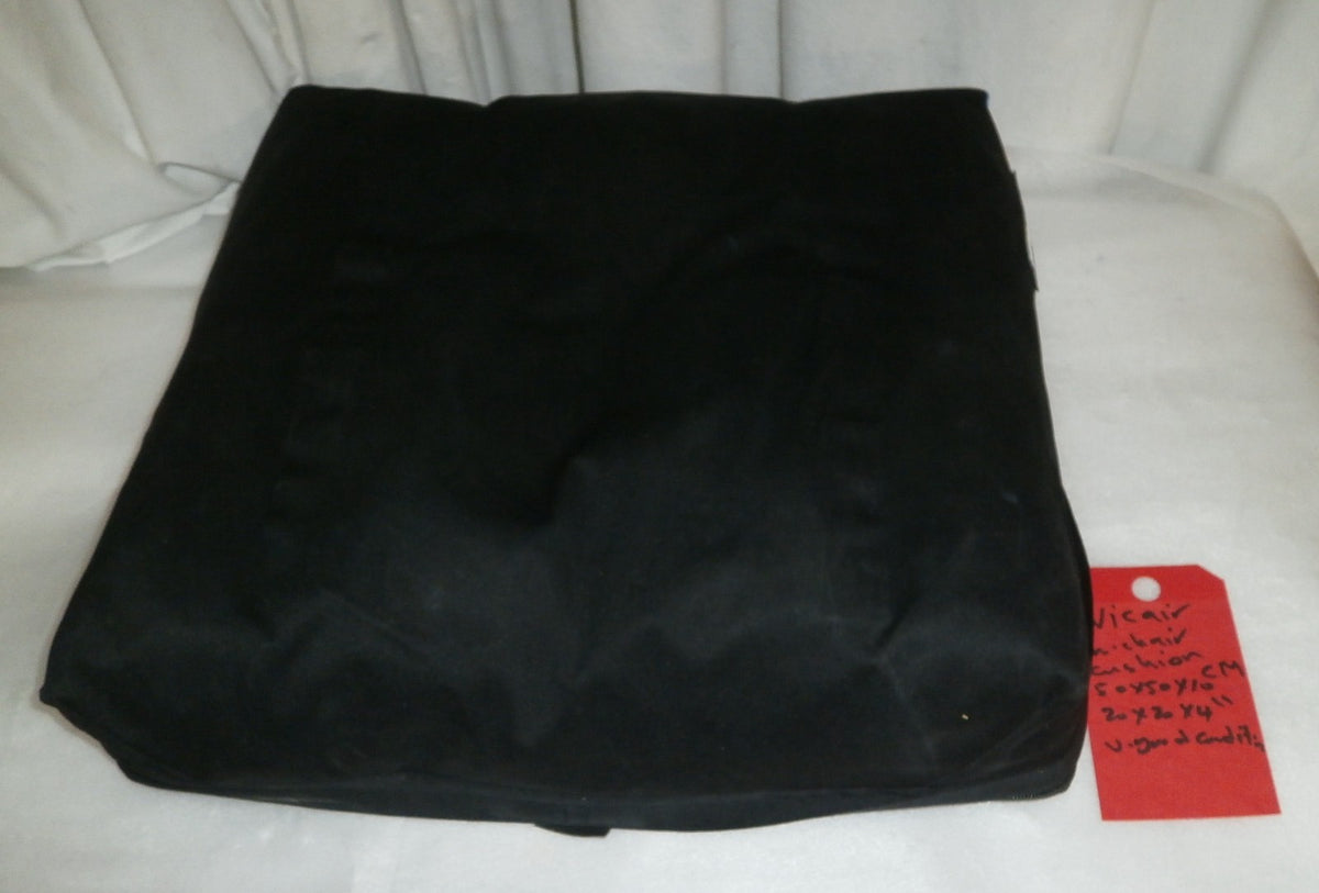 VICAIR WHEELCHAIR CUSHION 20X20X4 INCH WITH COVER GOOD CONDITION