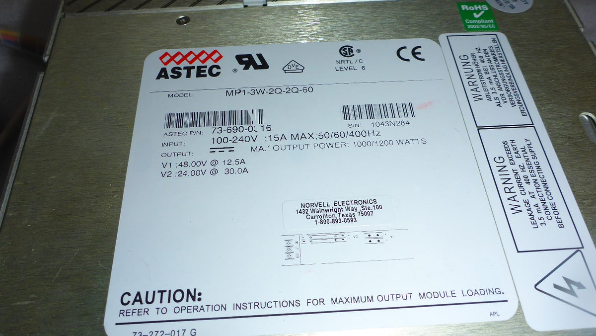 astec power supply mp1-3w-2q-2q-60 AND PARTSused and parts used good condition