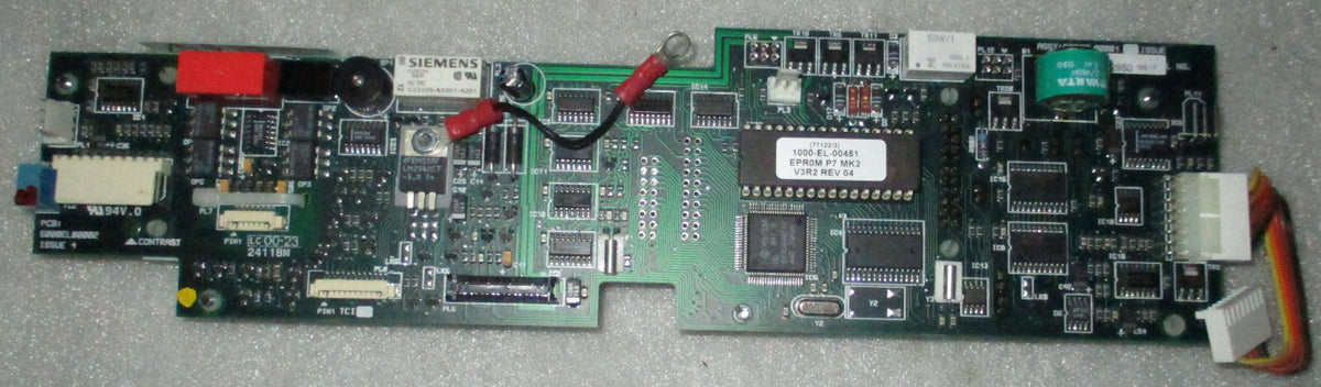 SCREEN AND PCB BOARD 6000EL0002 ISSUE 4 FROM THERMO 5030 SHARP MONITOR