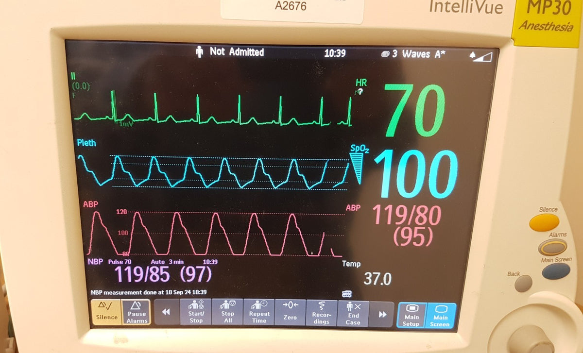 Philips IntelliVue MMX Module 867036 12 Lead ECG Biomed Tested