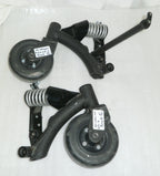 Set of 2 Invacare Back Wheels for TDX-SPII Wheelchair with Springs and Frames