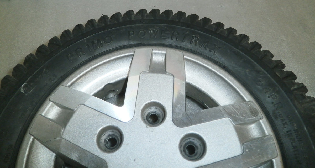 QUANTUM Q6 EDGE HD WHEELCHAIR WHEELS 3.00-8 SOLID GOOD CONDITION