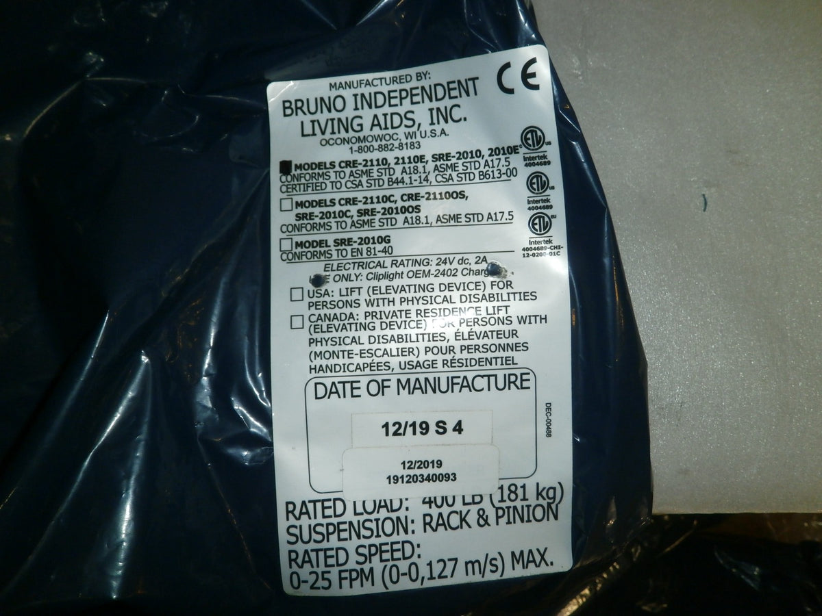 BRUNO STAIR LIFT PCB BOARD PCB-00097 AND CABLES (No Tariffs)
