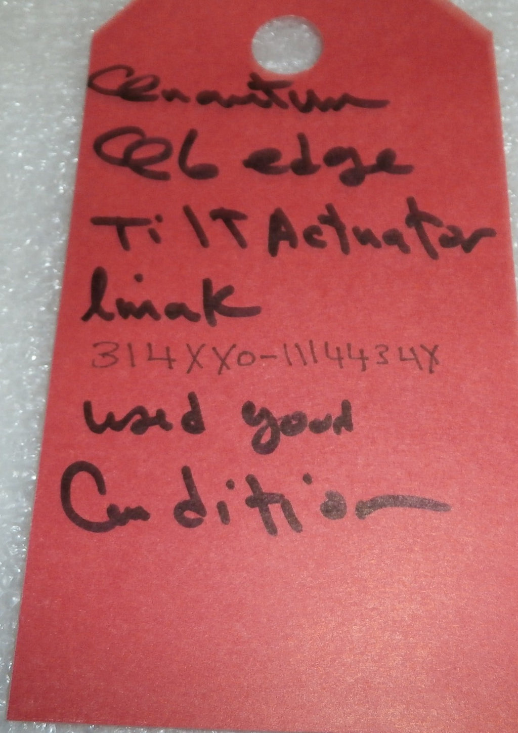 QUANTUM Q6 EDGE TILT ACTUATOR LINAK 314XX0-1114434X USED GOOD CONDITION