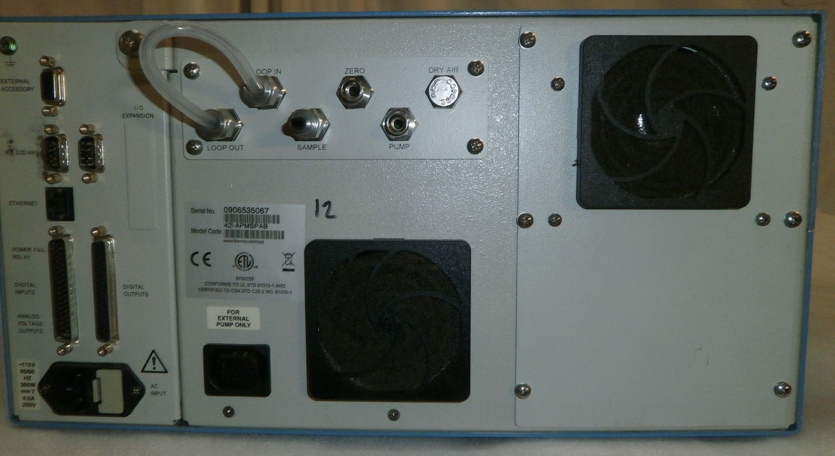 THERMO SCIENTIFIC 42i NO-NO2-NOx Gas ANALYZER