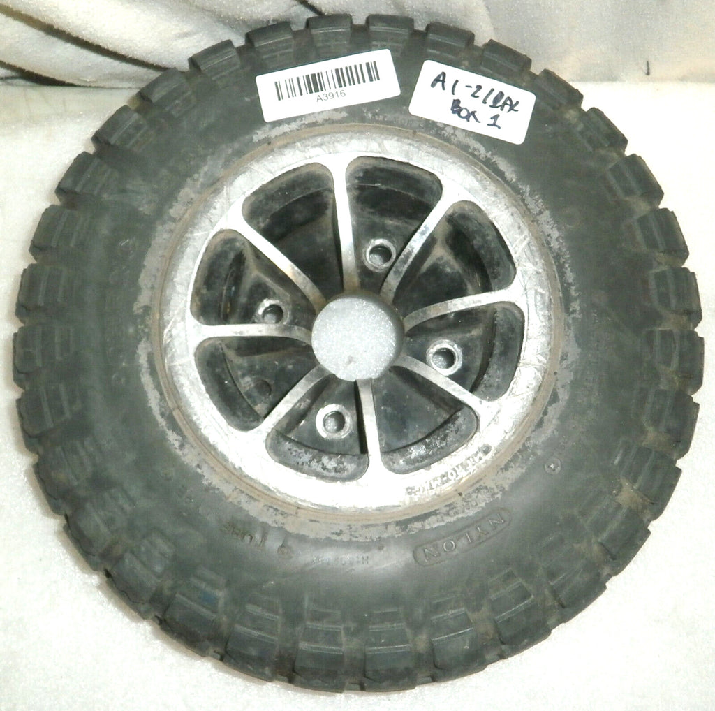 Lot of 2 Wheels from Quantum Q1450 4.00-6 Solid