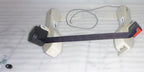 2023 BRUNO CURVED STAIR LIFT ARMS L AND R-CONTROL-SEAT BELT AND BOARD -AS PHOTO