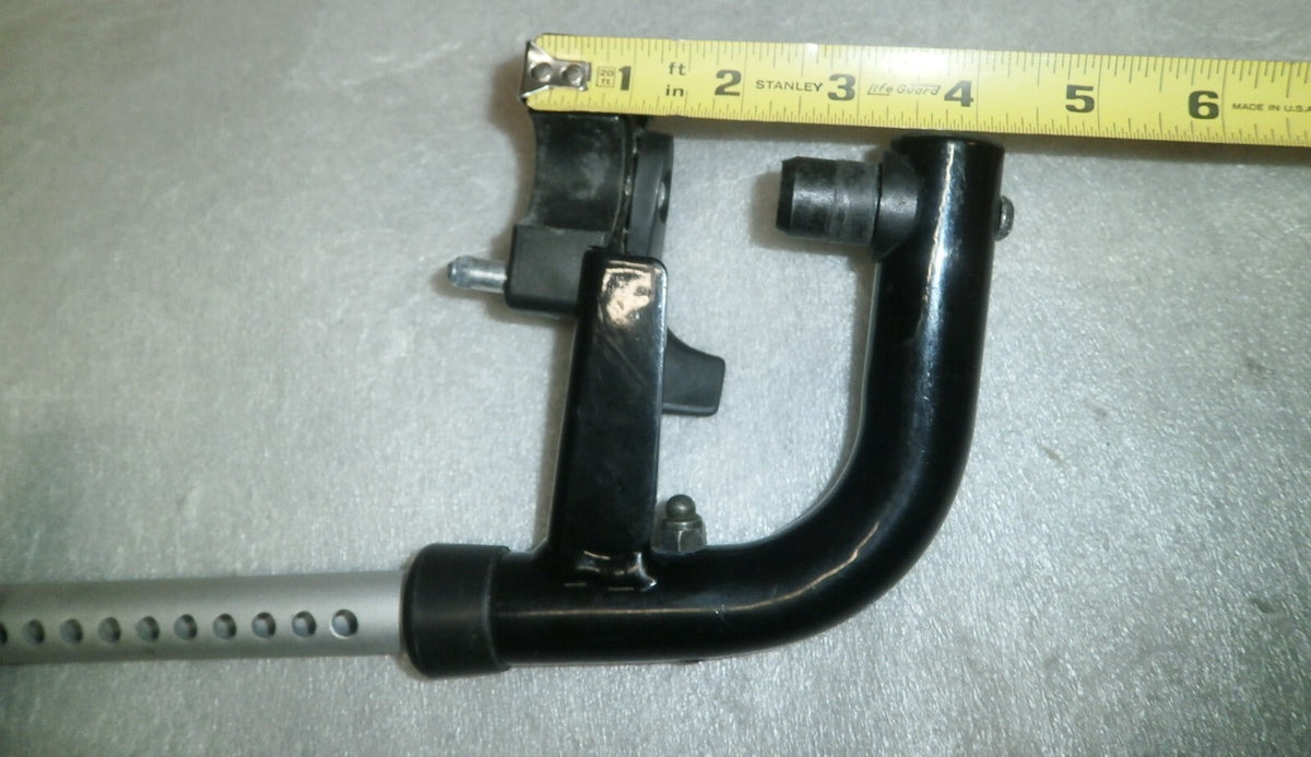SET OF 2 WHEELCHAIR FOOT REST FRAMES DIMENSION AS PHOTO