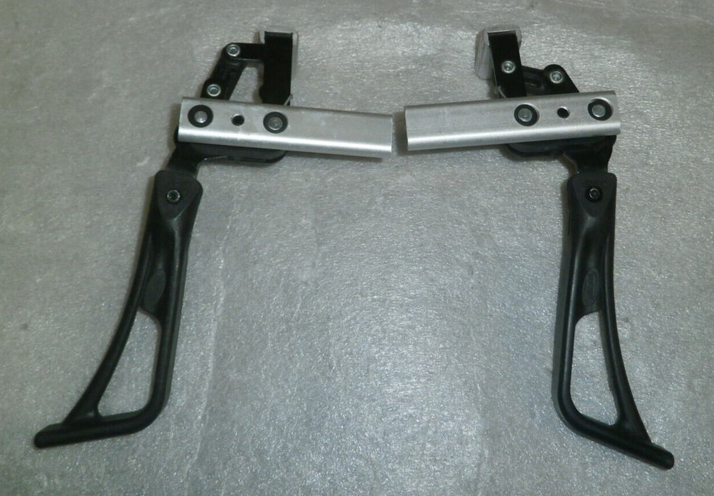 Wheel Locks Wheelchair Hand Brake Pull Push Assembly Pair Left Right