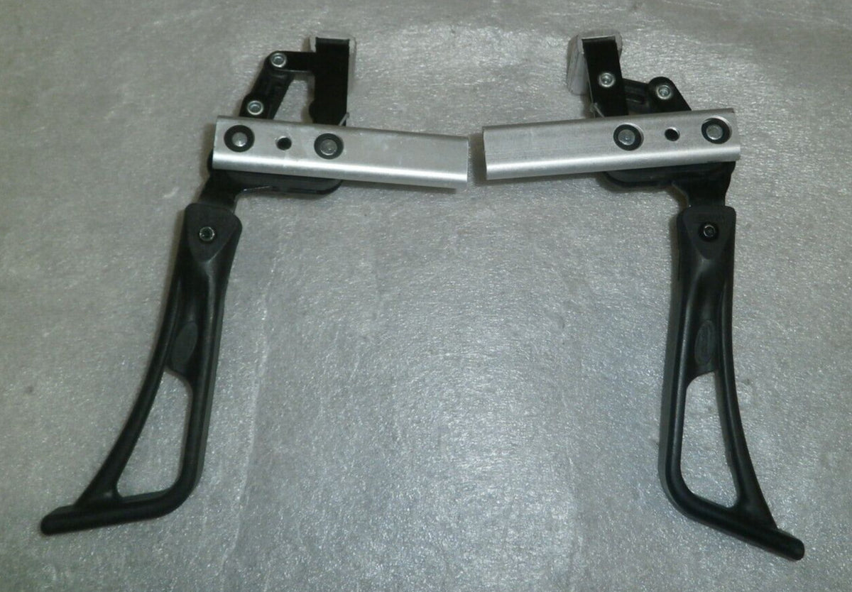 Wheel Locks Wheelchair Hand Brake Pull Push Assembly Pair Left Right