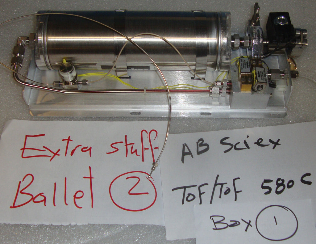 AB SCIEX TOF-TOF 5800 Chamber WITH 2 PARKER 991-000211-013