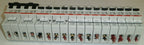 2 ABB 20A DAULE POLE AND 13 ABB SINGLE POLE CIRCUIT BREAKER USED GOOD CONDITI