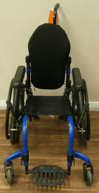 KI MOBILITY CLICK WHEELCHAIR w/ SEAT WIDTH 12" AND SEAT DEPTH 12" GOOD