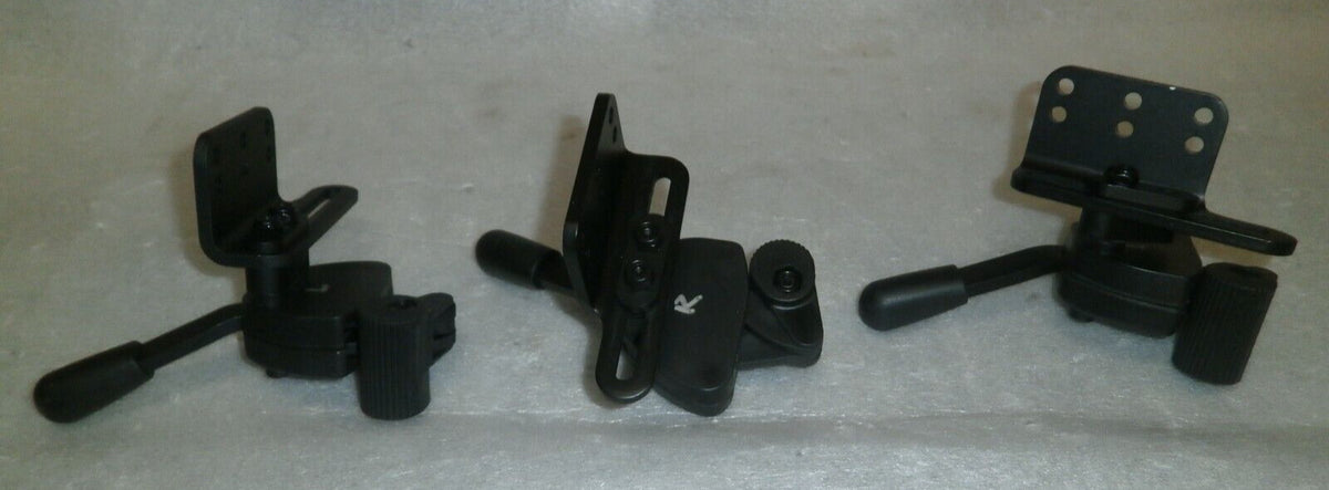 Set of 3 Wheel Locks Wheelchair Hand Brake Pull Push Assembly