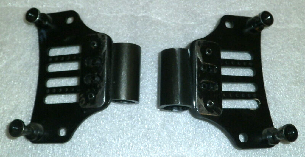 SET OF 2 WHEELCHAIR BACK SUPPORT BRACKETS