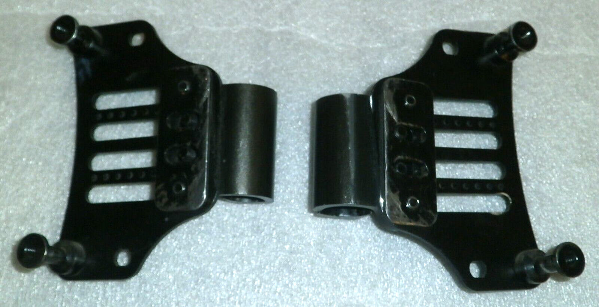 SET OF 2 WHEELCHAIR BACK SUPPORT BRACKETS