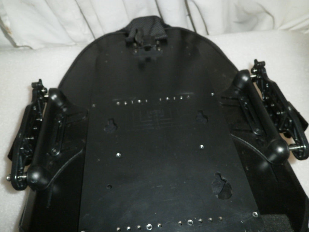MOTION WHEELCHAIR BACK WITH ACCESSORY W=16-20 AND H=17 INCH GOOD CONDITION