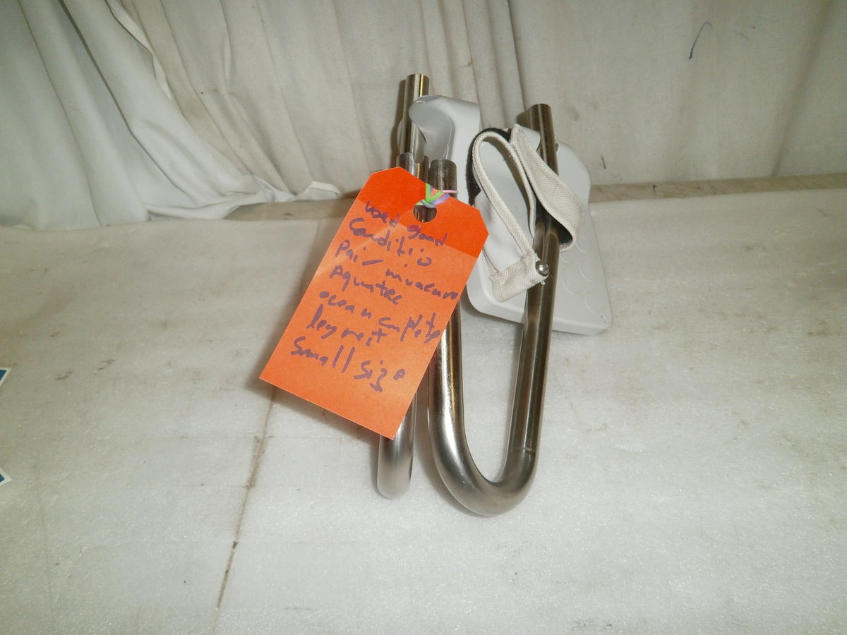 pair of invacare aquatec ocean leg rest very good condition small size