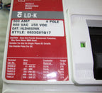 C series Cutler HAMMER SWITCH Breaker HLD4600WK 600 AMP VAC 250 VDC Max 4 Pol