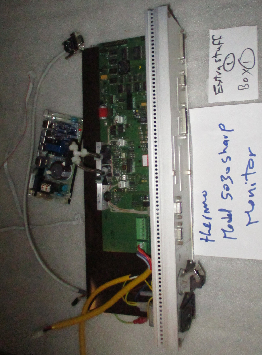 5030 SHARP MONITOR PCB BOARDS AND PARTS AS PICTURES