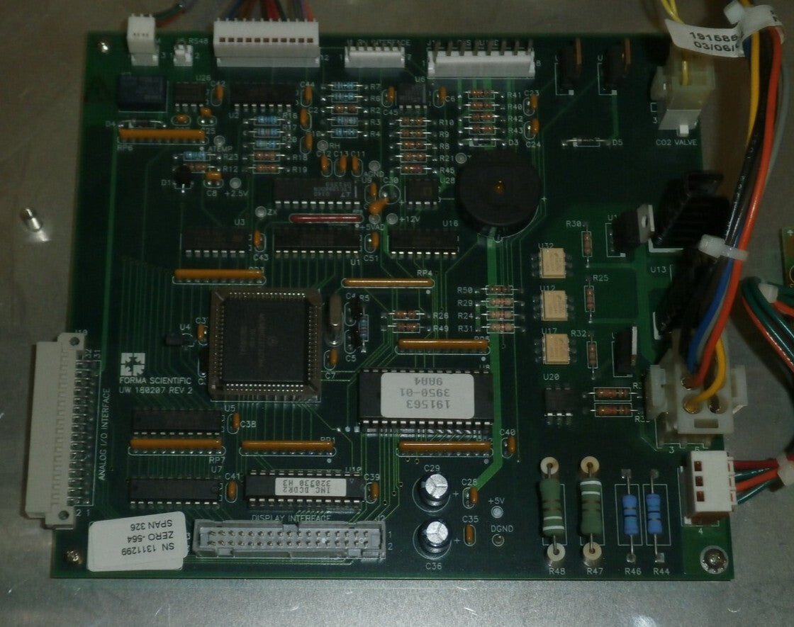 Thermo Forma Reach-In CO2 Incubator Model 3950 PCB Board UW 180207 & ASSY62449