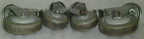 LOT OF 4 ERGO LIFT BHM ERLI-2110 CASTERS FRONT AND BACK W/ GREASED