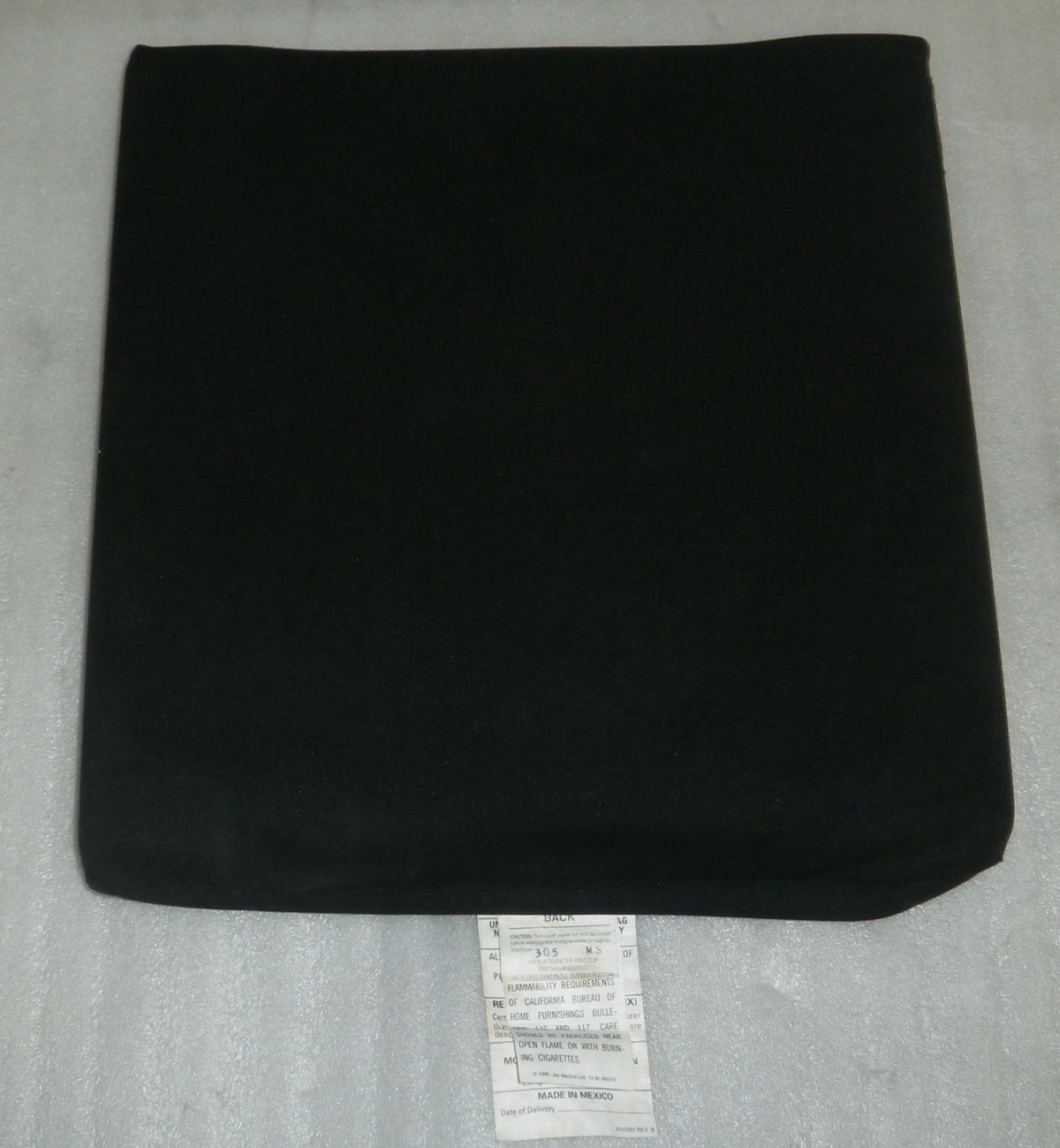 THIN WHEELCHAIR CUSHION 16X16X2 " WITH COVER GOOD CONDITION
