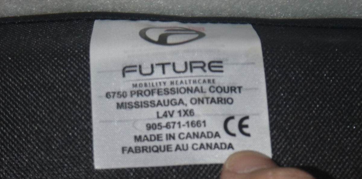 FUTURE PRISM BASIC BACK 16 X 20" FOR WHEELCHAIR W/ ACCESSORIES GOOD CONDITION