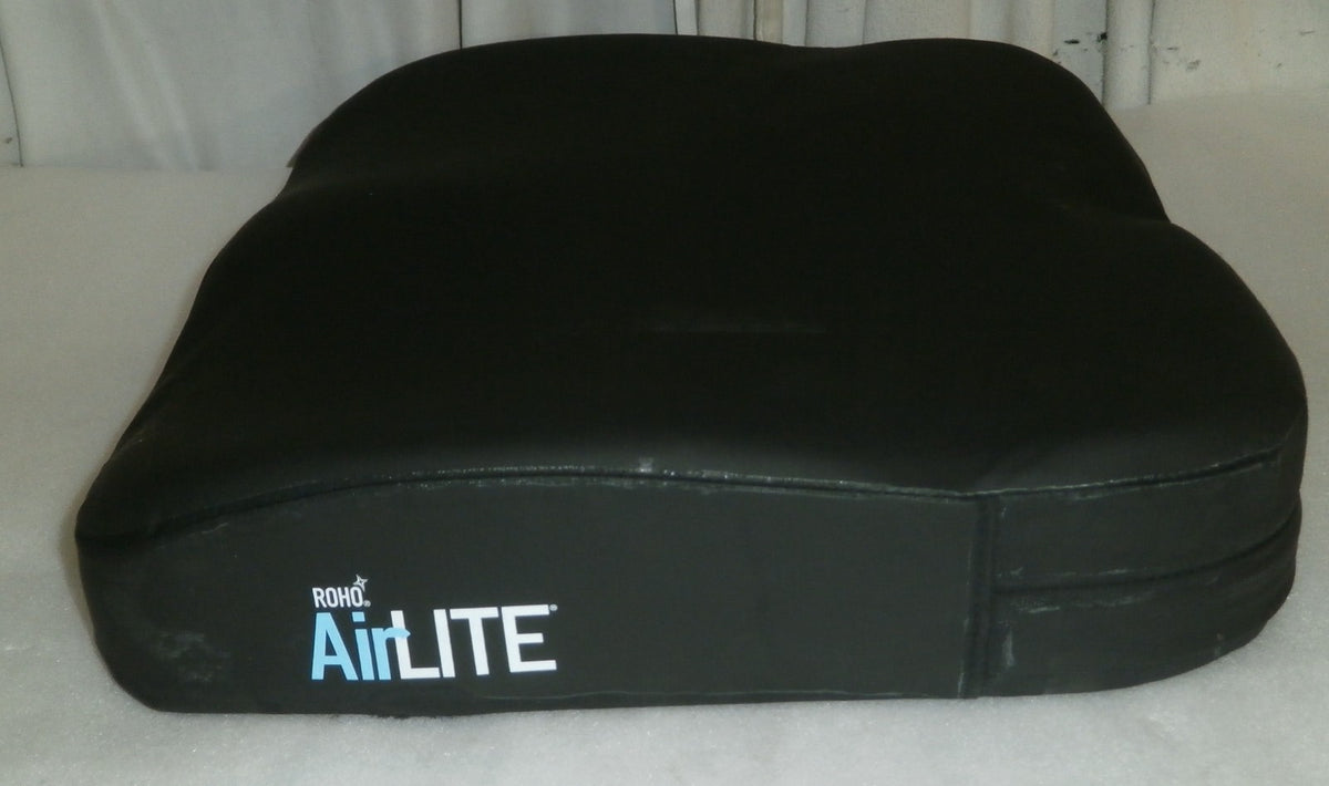 ROHO AIRLITE Wheelchair Cushion AL1816HD Size 18X16" W/Cover Good Condition