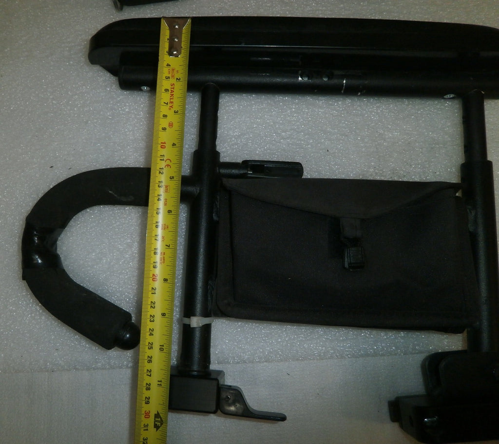 QUANTUM Q6 EDGE WHEELCHAIR ARMRESTS USED WITH RECEIVER AS PHOTO
