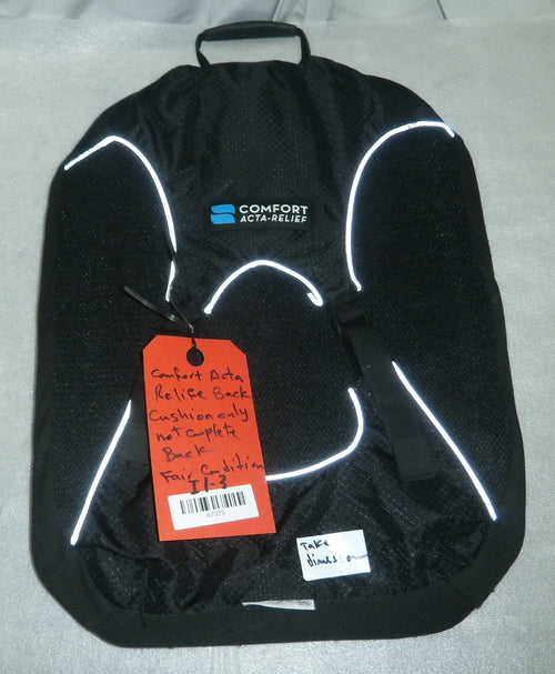 15 X 19" Comfort Acta-Relief Wheelchair Back Cushion w/ Cover (No mounting)