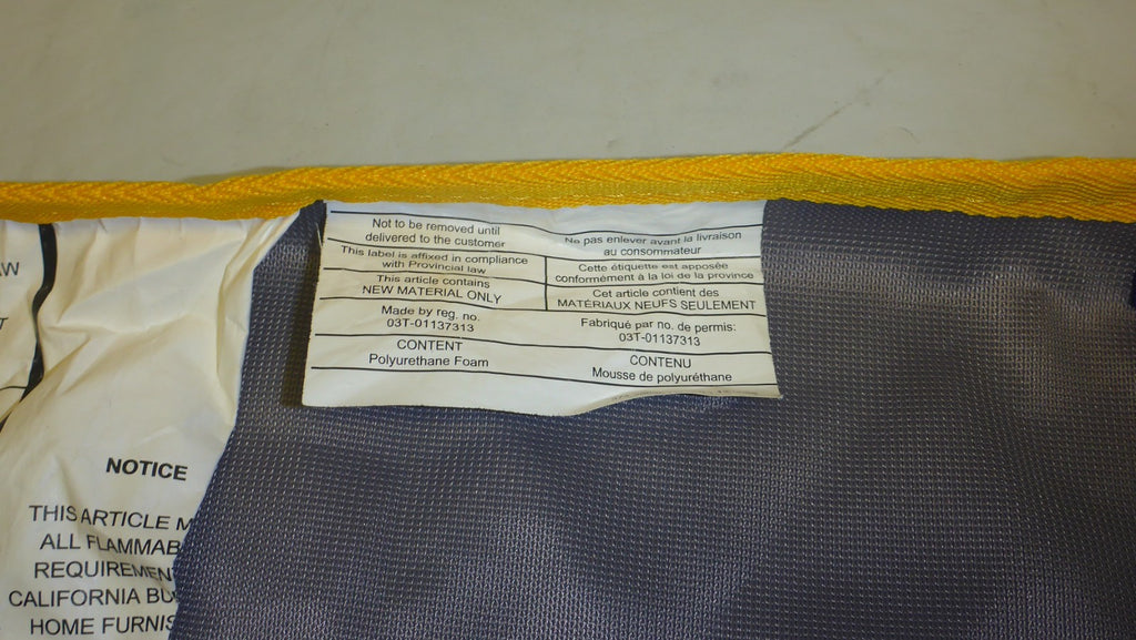HOYER NC1053 MEDIUM YELLOW SLING IN GOOD CONDITION, DIMENSION AS PHOTO