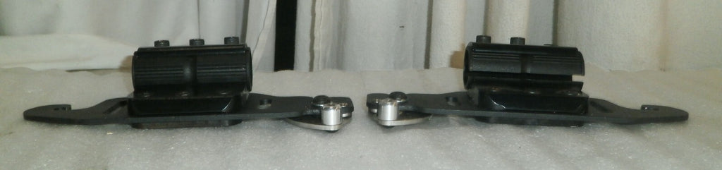 SET OF 2 WHEELCHAIR FUTURE MOBILITY BACK SUPPORT BRACKETS GOOD AS PICTURE