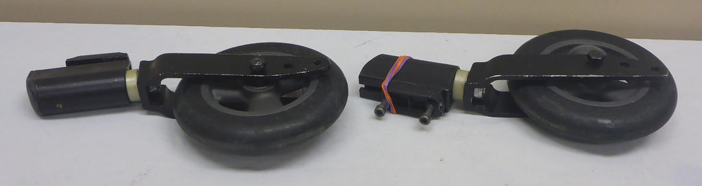 INVACARE MYON WHEELCHAIR FORKS AND CASTERS AND BOLTS AS PHOTO