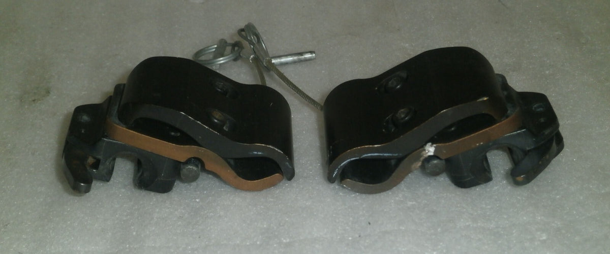 Set of 2 Jay Wheelchair Back Rest Quick Release Mounting Brackets
