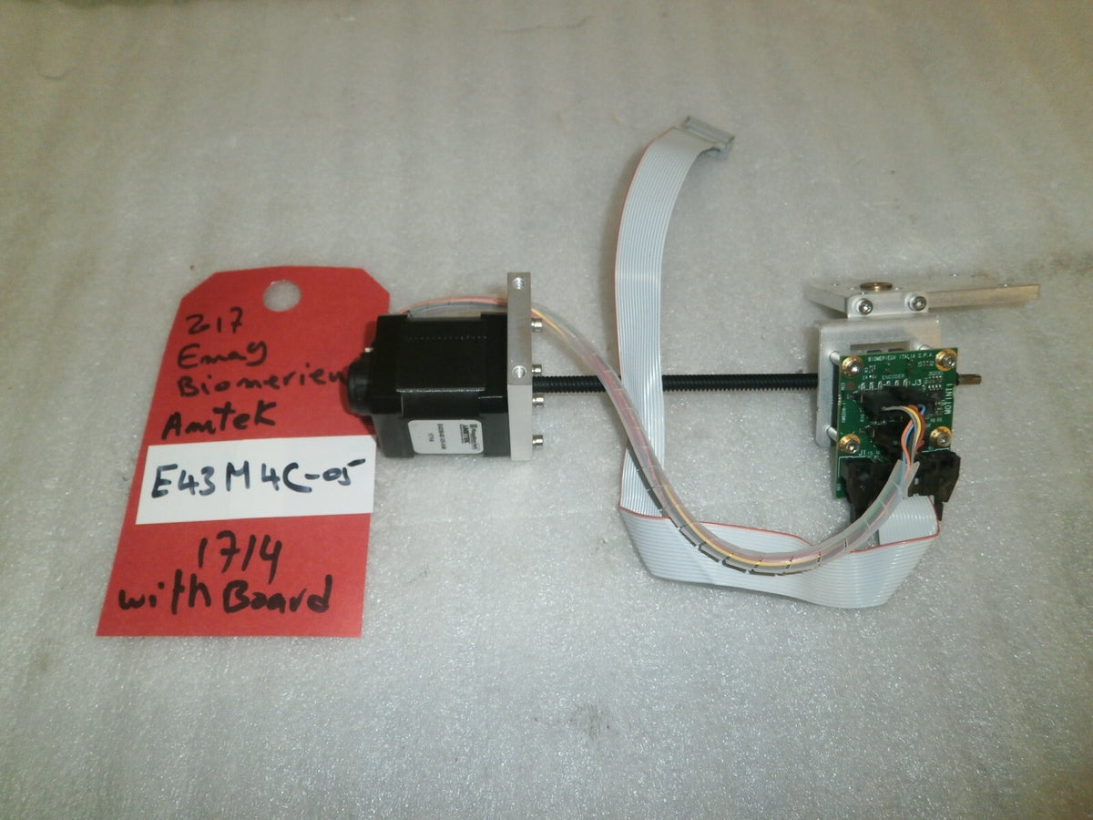 AMETEK HAYDON KERK E43M4C-05-048 1714 LINEAR ACTUATOR W/ BOARD IM8406-1