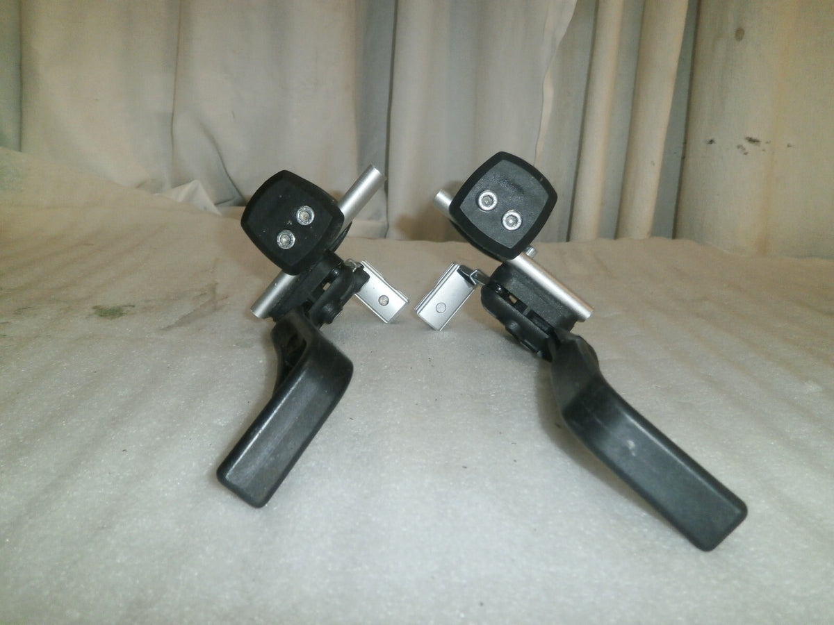 Wheel Locks Wheelchair Long Hand Brake Pull Push Assembly Pair Left Right